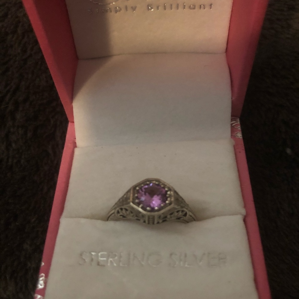 Sterling silver Amethyst